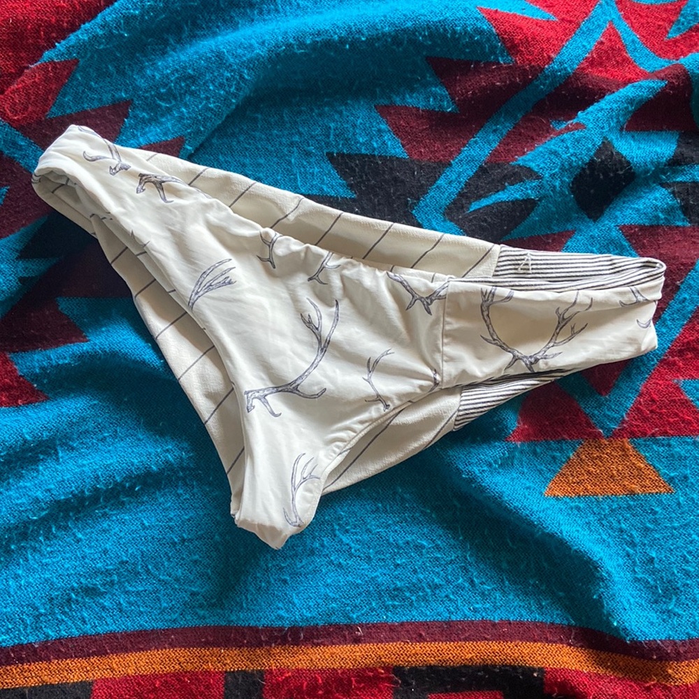 Boys and arrows bathing suit bottom Reversible antlers